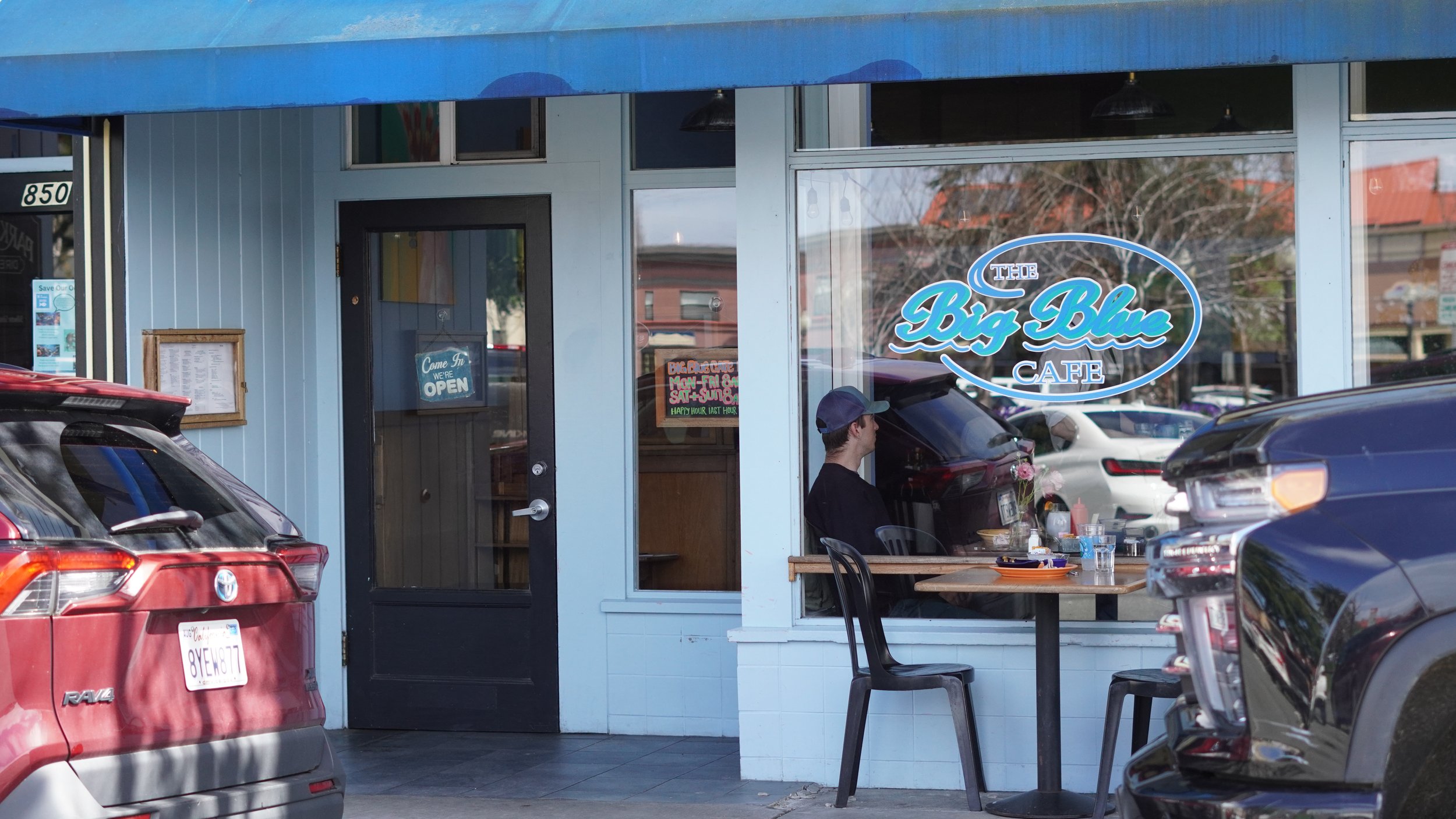 The Big Blue Cafe in Arcata, CA (3)