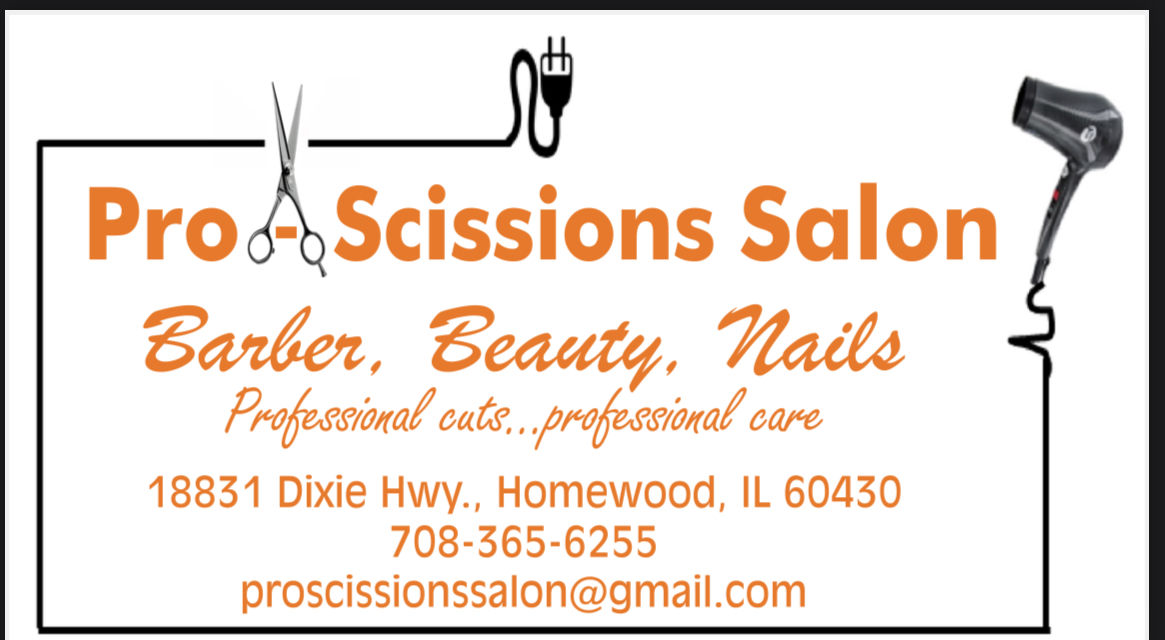 Pro-Scissions Barber, Beauty & Nail Salon in Homewood, IL