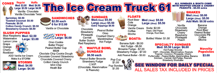 The Ice Cream Truck 1961 in Dallas, PA