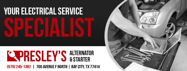 Presley's Alternator and Starter in Bay City, TX (3)