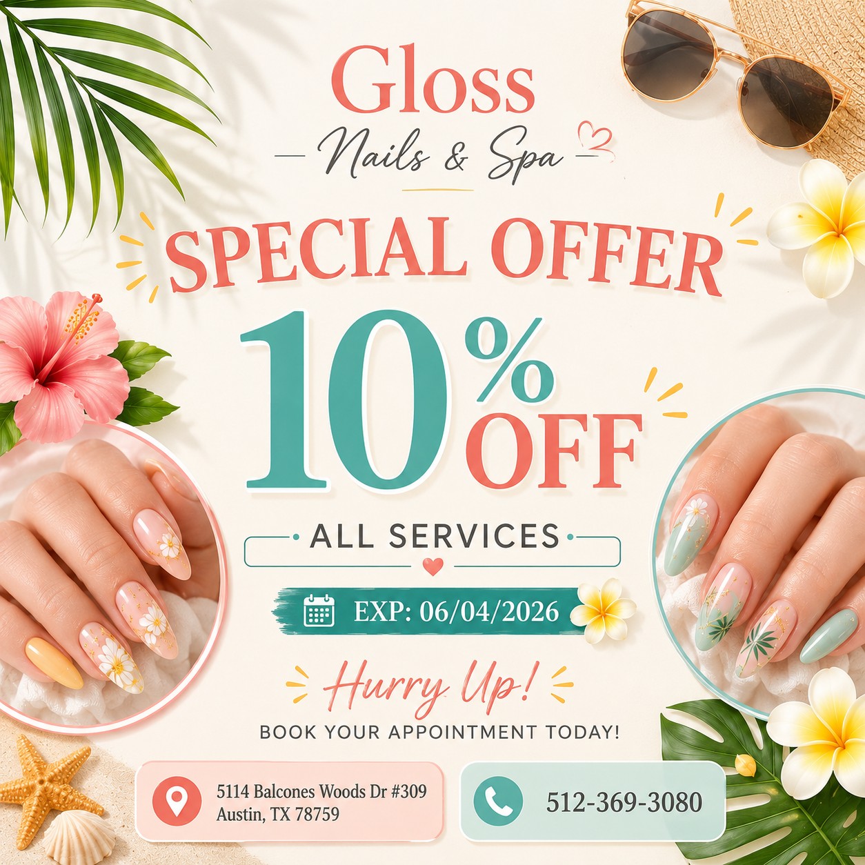 GLOSS NAILS & SPA in Austin, TX