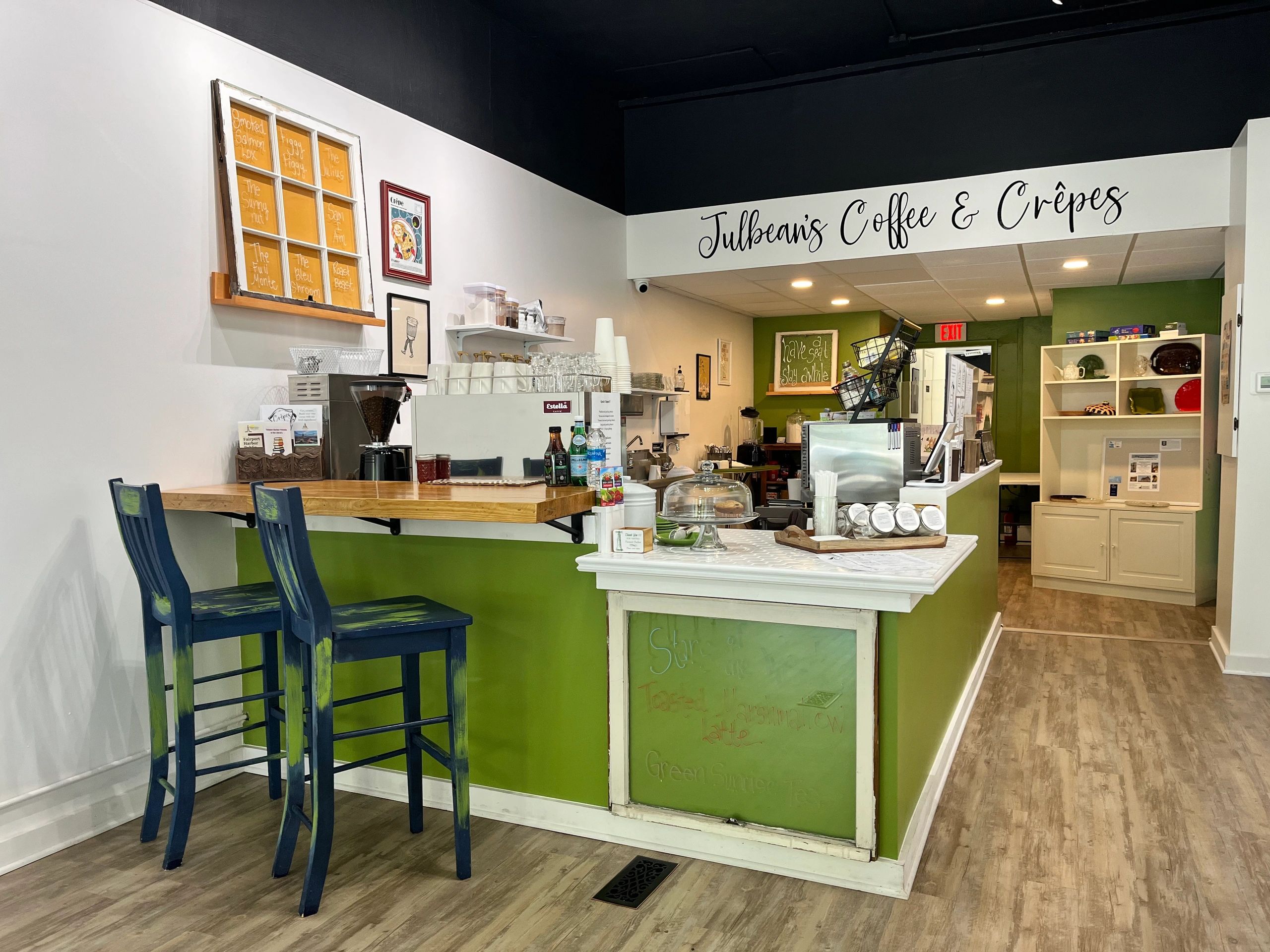 Julbean's Coffee and Crepes in Fairport Harbor, OH
