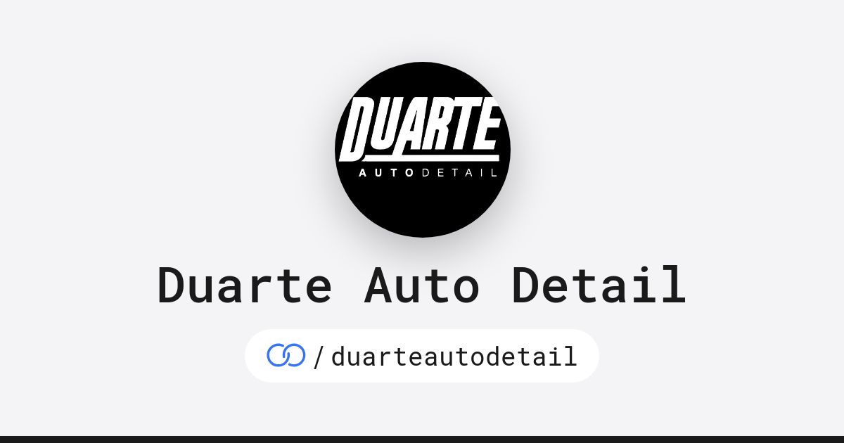 Duarte Auto Detail in McKinney, TX