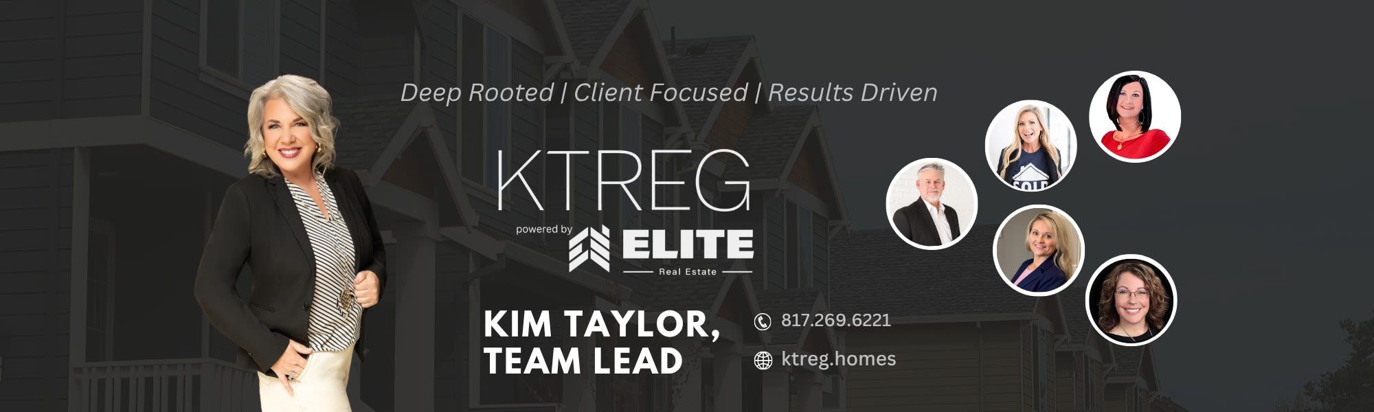 Kim Taylor, Team Lead, KTREG; Powered by Elite Real Estate in Justin, TX