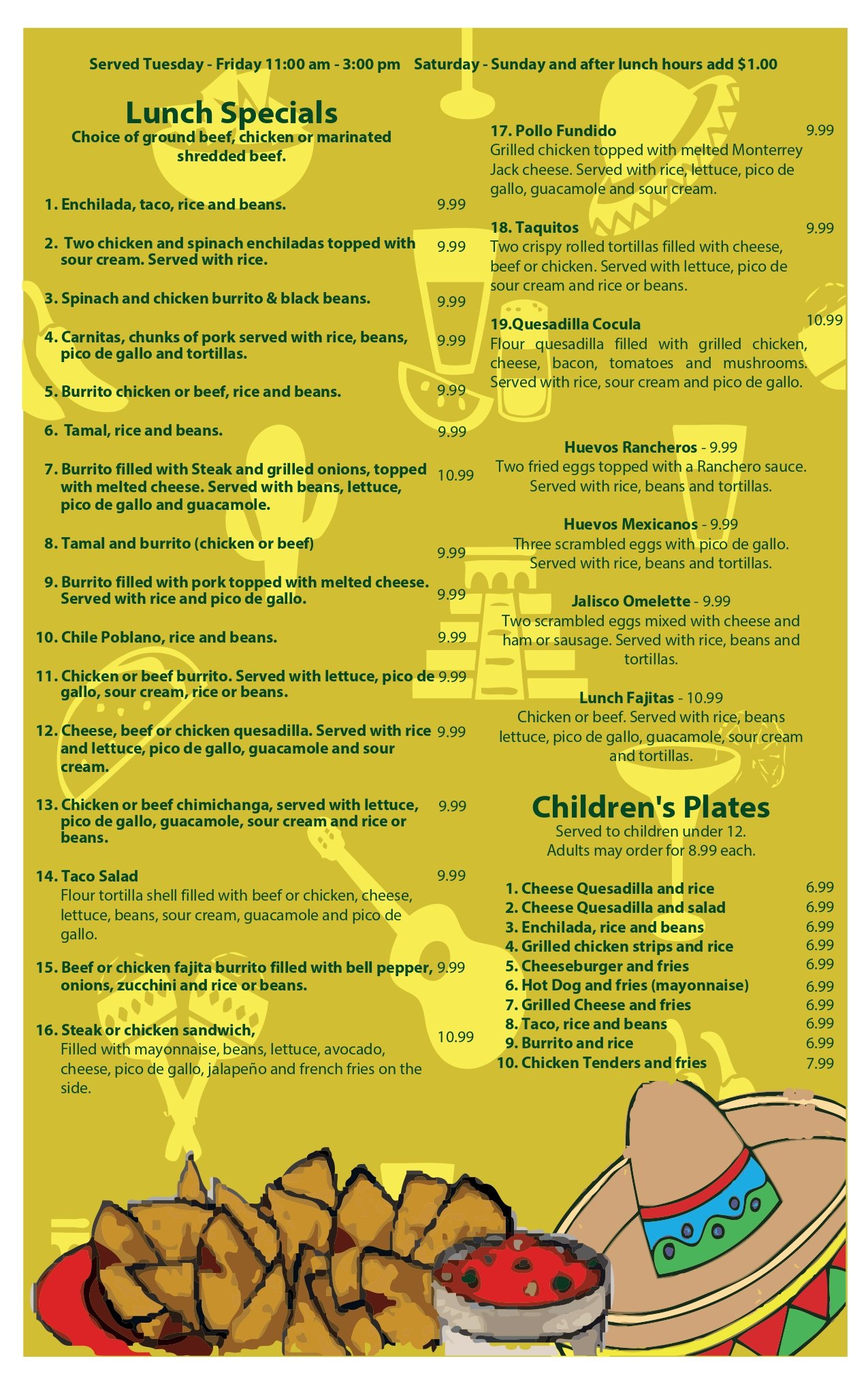 Cocula Mexican Grill in Columbus, NC