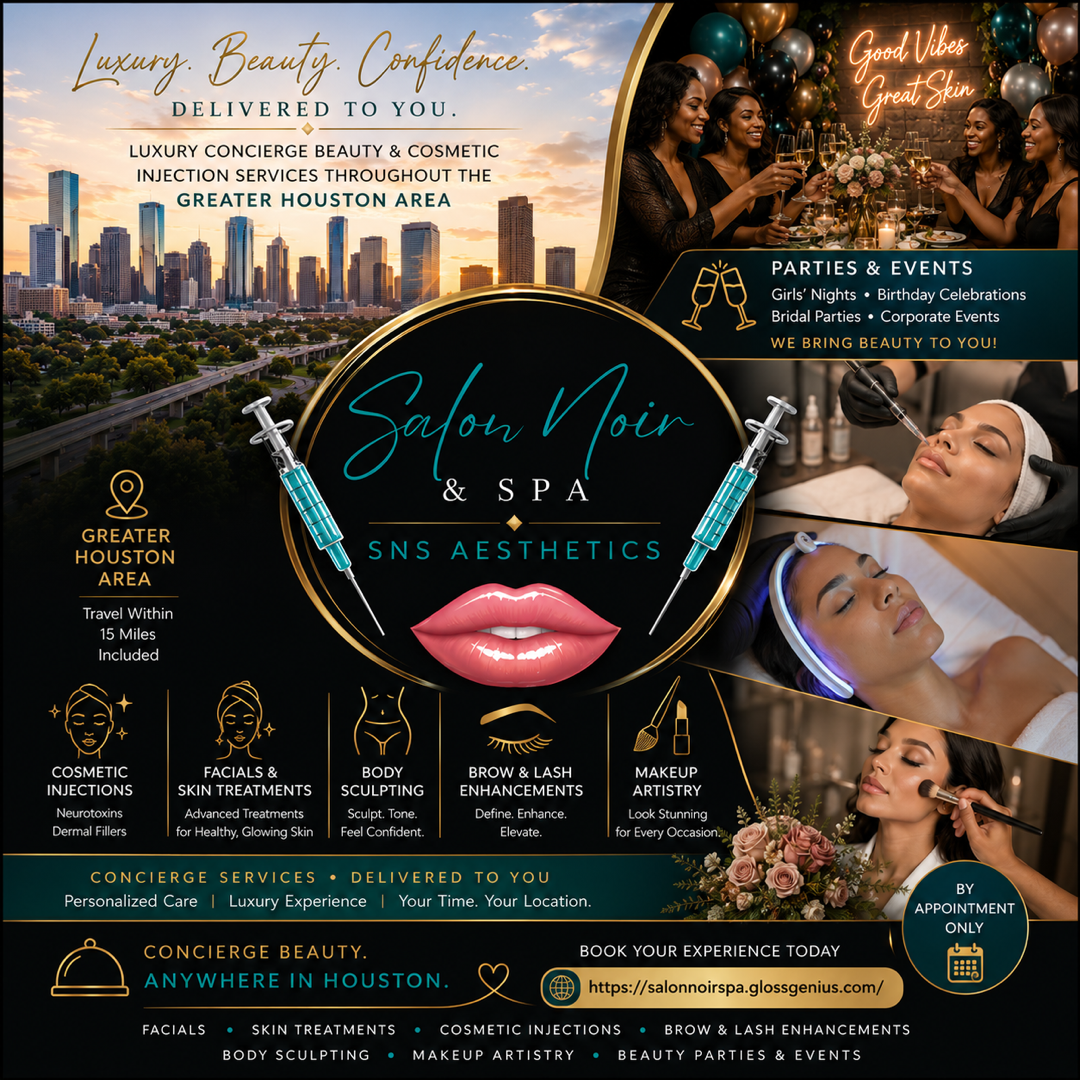 SNS Aesthetics at Salon Noir & Spa in North Houston, TX