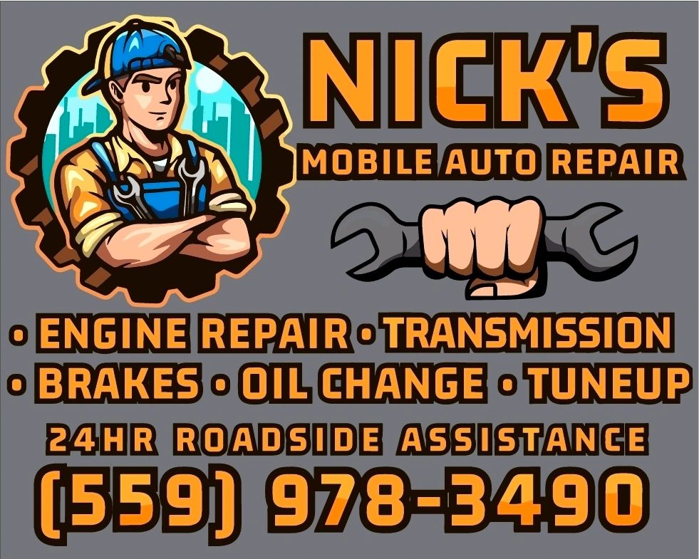 Nick's Mobile Auto Repair in Clovis, CA