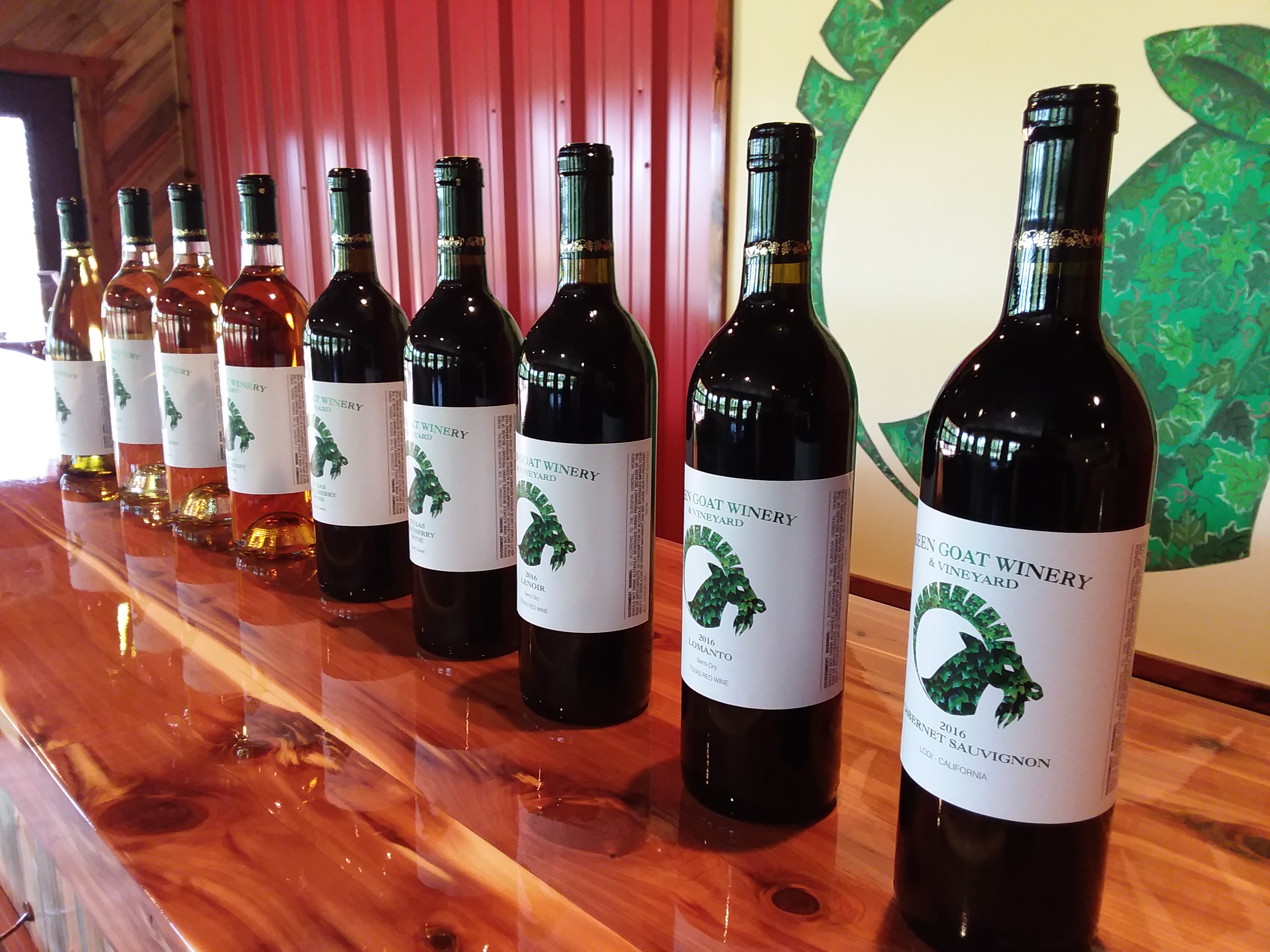 Green Goat Winery in Chandler, TX