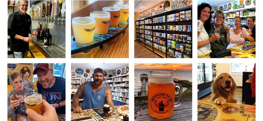 Growlers To Go Craft Beer - Duck in Duck, NC (2)