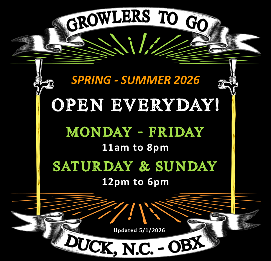 Growlers To Go Craft Beer - Duck in Duck, NC (5)