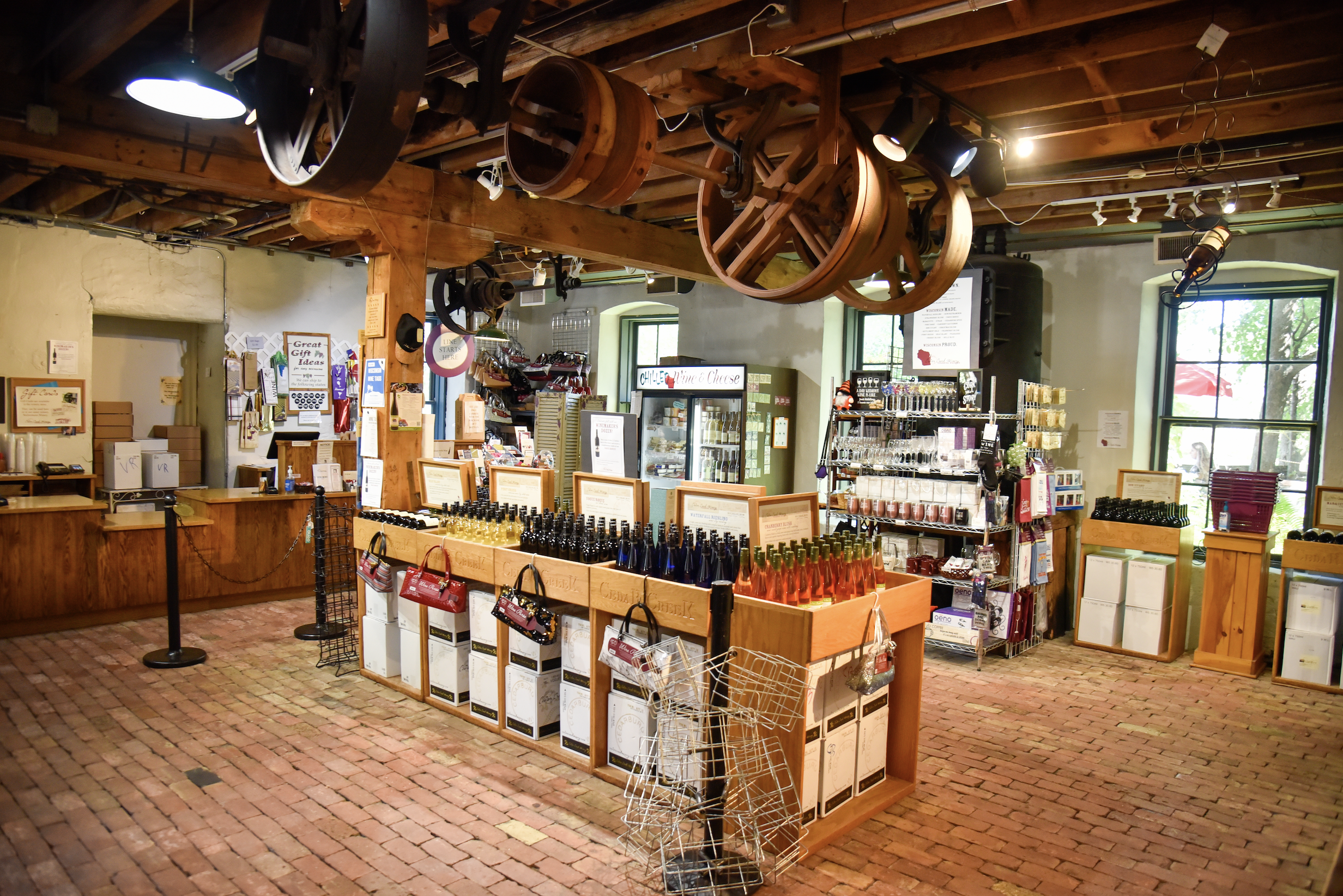 Cedar Creek Settlement Shops in Cedarburg, WI