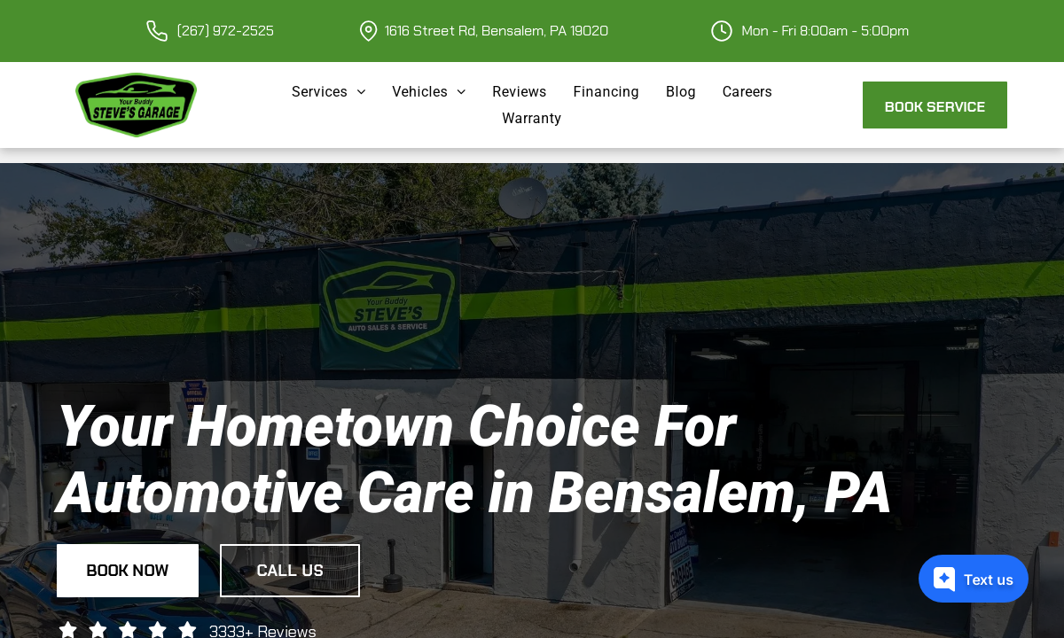 Your Buddy Steve's Garage | Auto Repair Shop in Bensalem, PA (2)