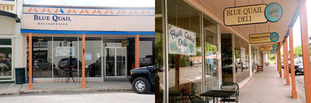 Blue Quail Deli in Goliad, TX