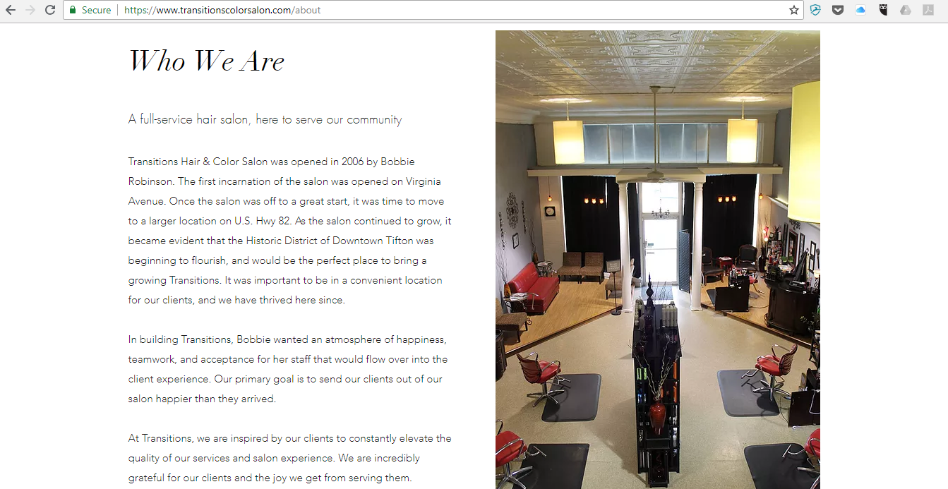 Transition Hair & Color Salon in Tifton, GA (2)