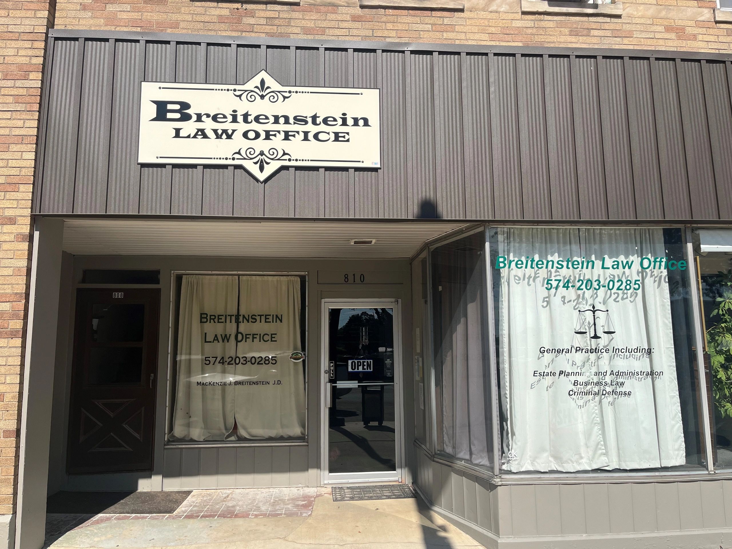 Breitenstein Law Office in Rochester, IN