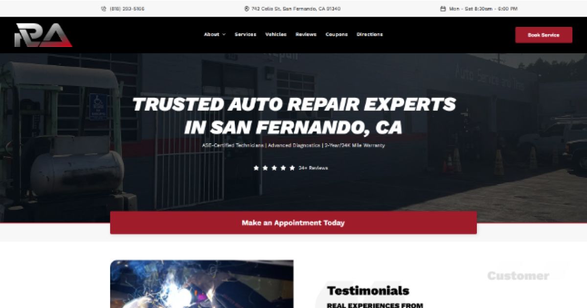RLA Complete Auto Repair in San Fernando, CA (3)