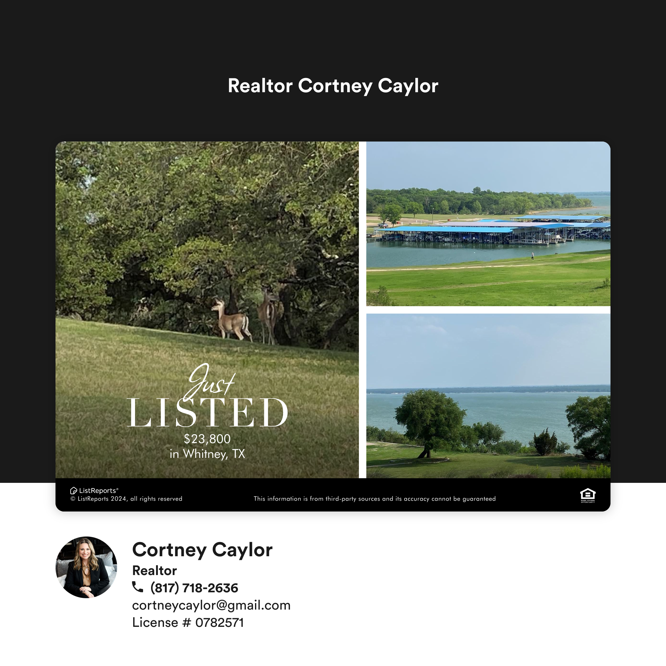 Realtor Cortney Caylor in Aledo, TX