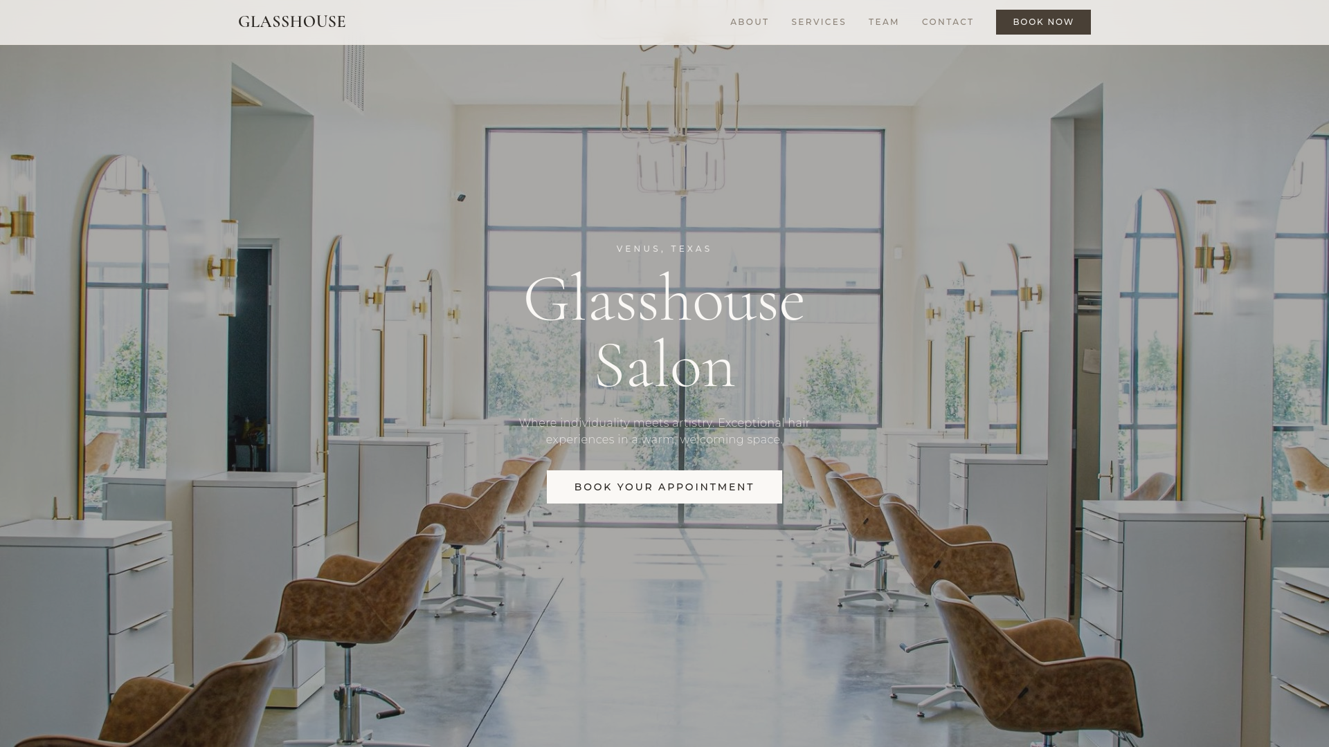Glasshouse Salon in Venus, TX