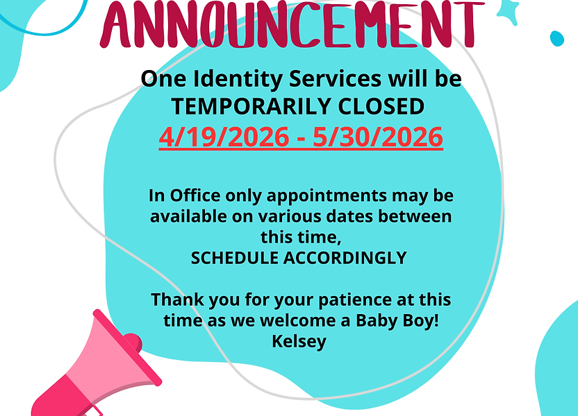 One Identity Services LLC, Fingerprinting and Phlebotomy in Mauldin, SC