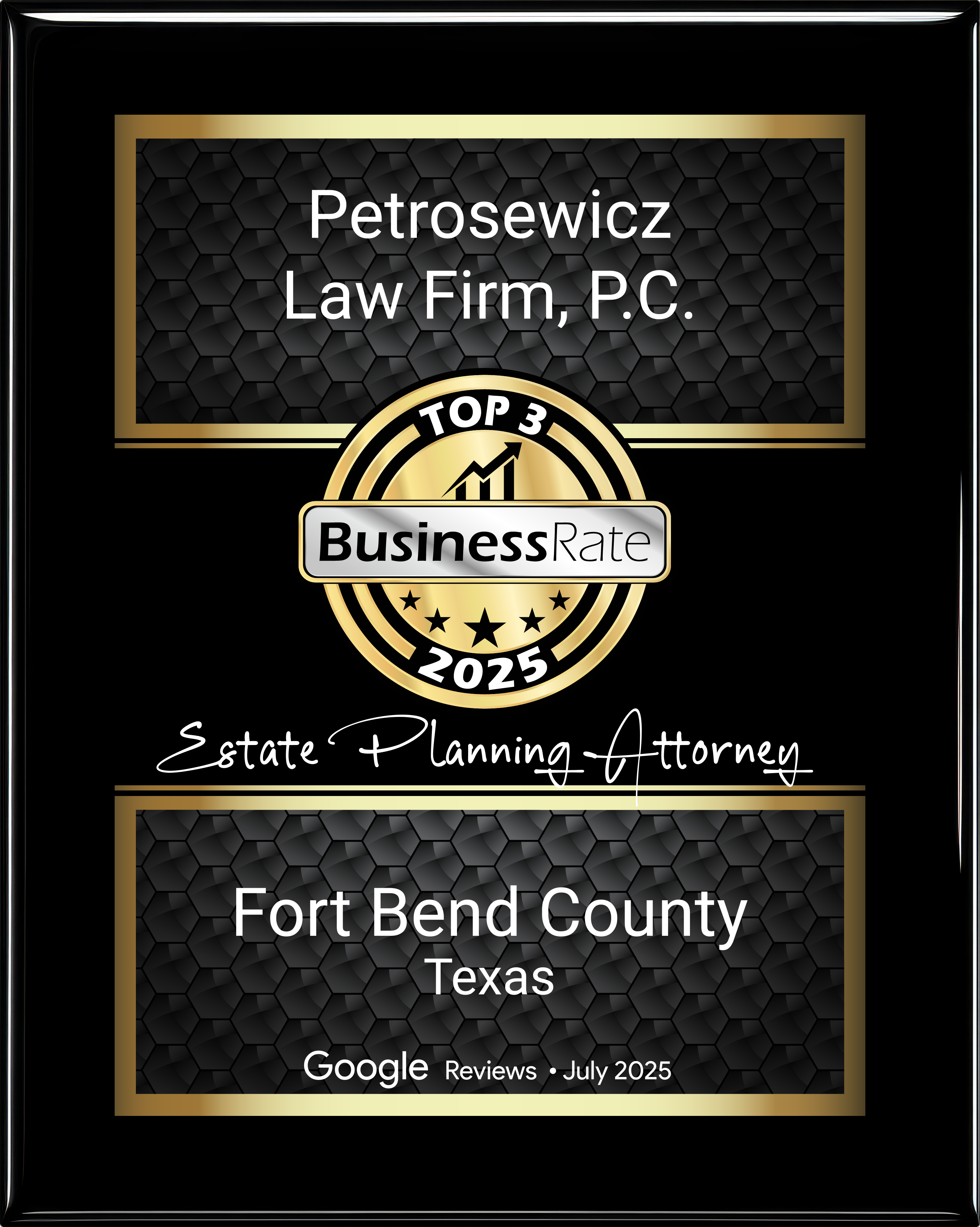Petrosewicz Law Firm, P.C. in Richmond, TX