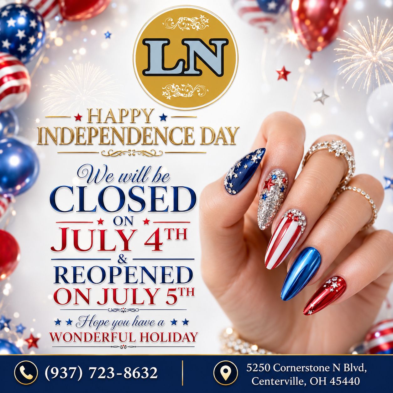Luminous Nail Spa 4 in Centerville, OH (2)
