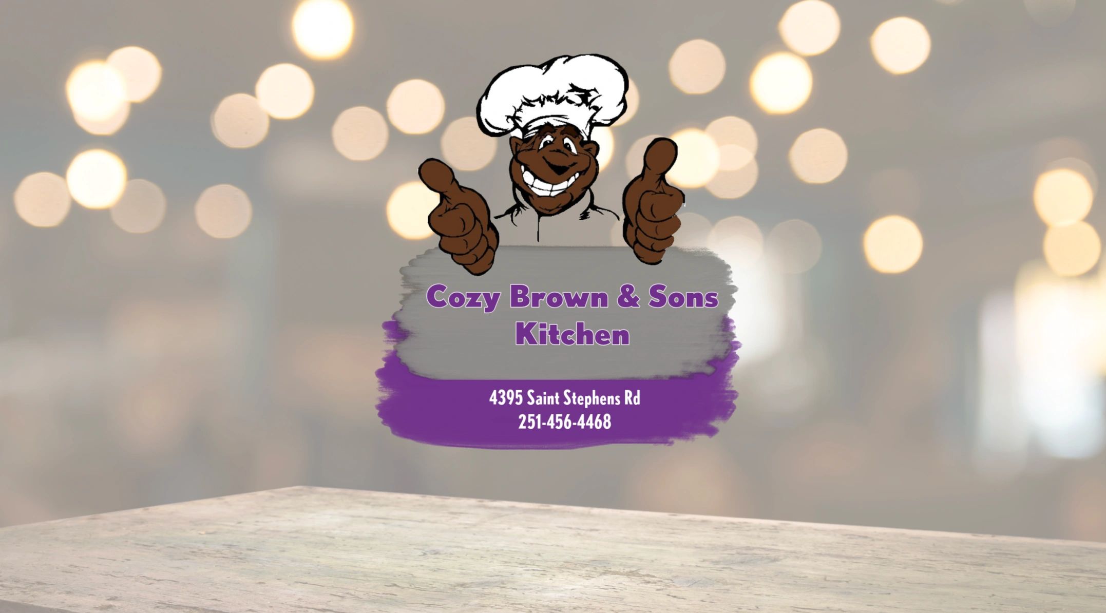 Cozy Brown's Kitchen in Eight Mile, AL