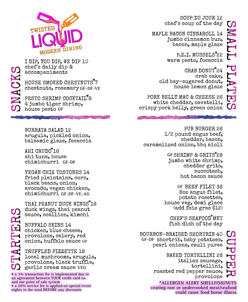 Twisted Liquid in Blacksburg, VA