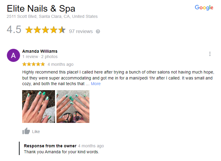 ELITE NAIL in Santa Clara, CA (2)