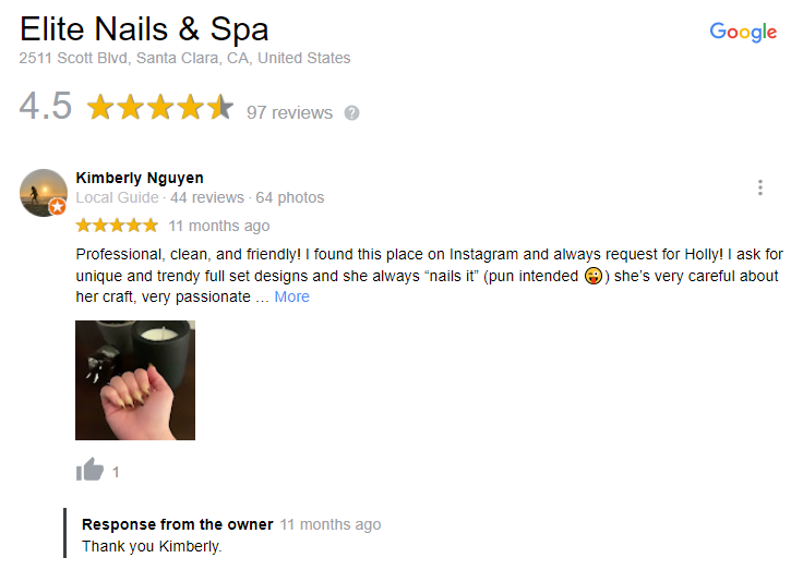 ELITE NAIL in Santa Clara, CA (3)