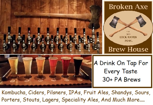 Broken Axe Brew House in Lock Haven, PA