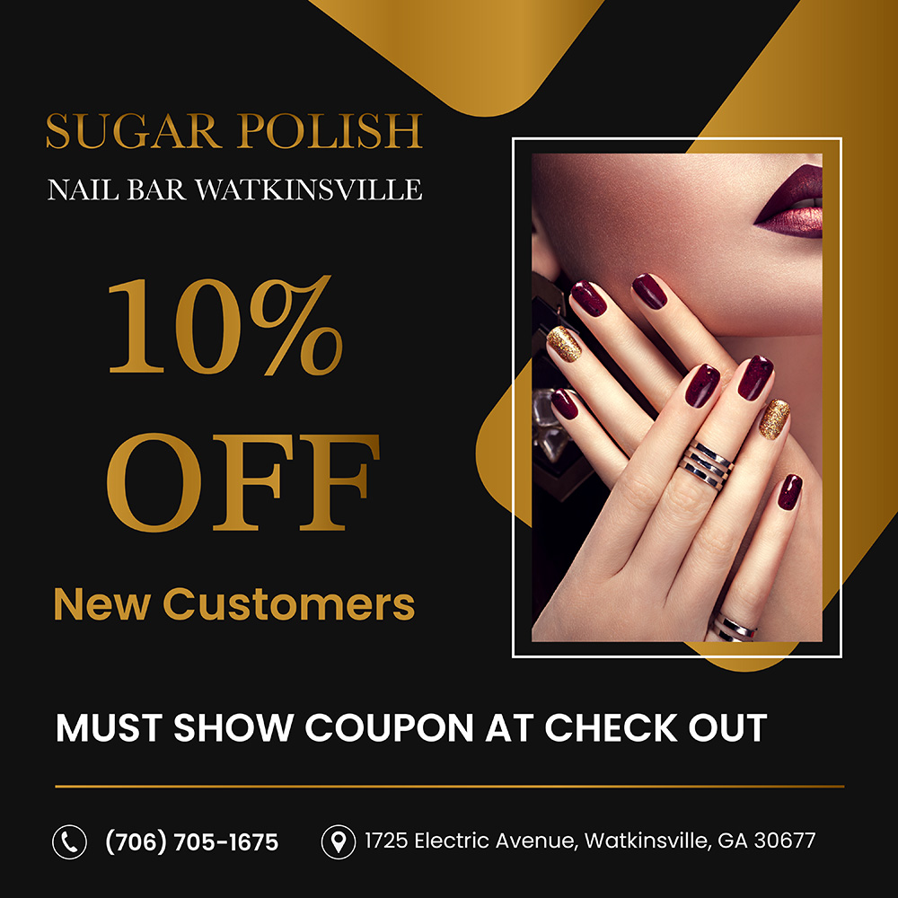 Sugar Polish Nail Bar Watkinsville (10% OFF New Customers) in Watkinsville, GA