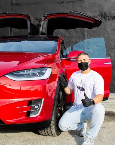 Yosnel Exotic Paint Correction Car Detailing in Miami, FL (3)