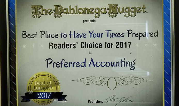 Preferred Accounting LLC in Dahlonega, GA