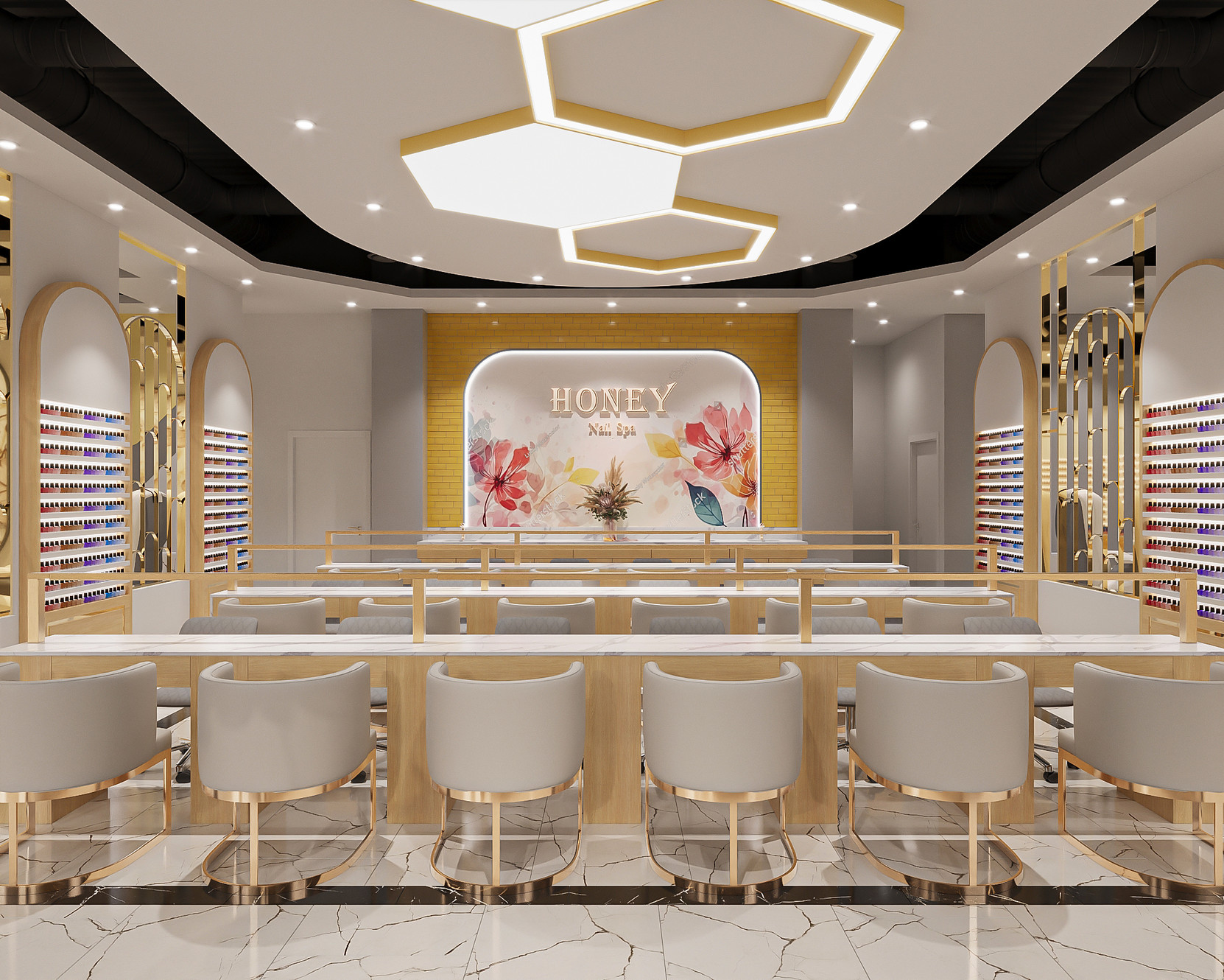 Honey nails in San Antonio, TX