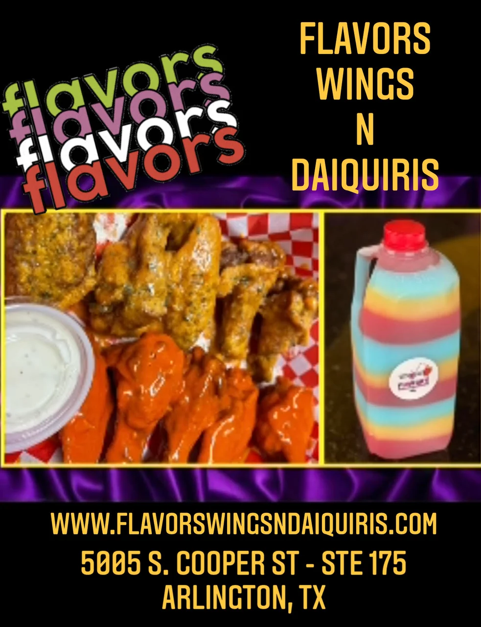 Flavors Wings N Daiquiris (and catfish) in Arlington, TX (6)