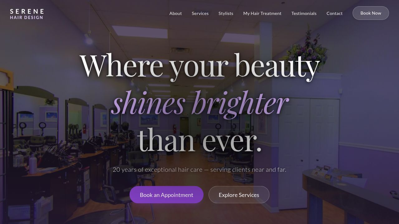 Serene Hair Design in Bolingbrook, IL