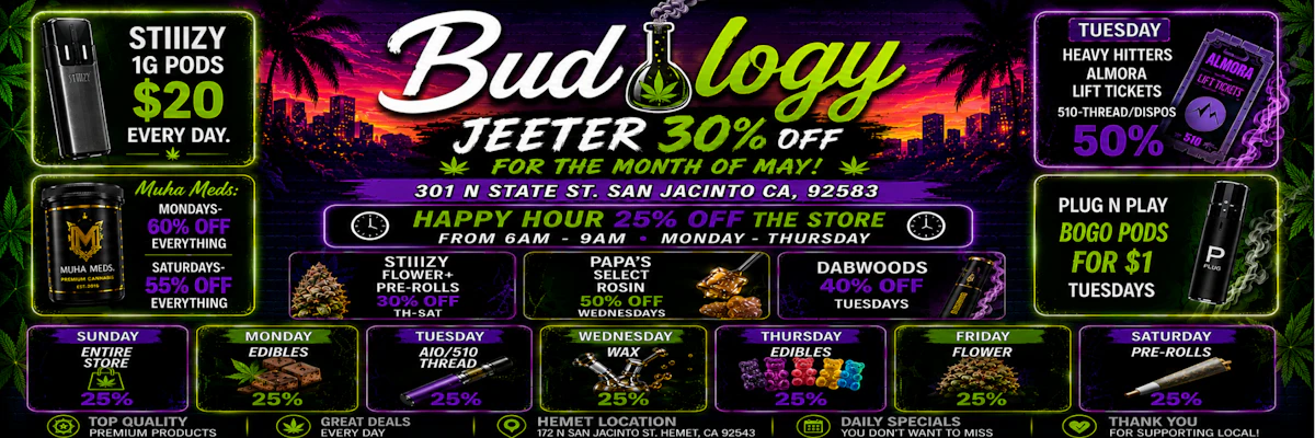 Budology in San Jacinto, CA
