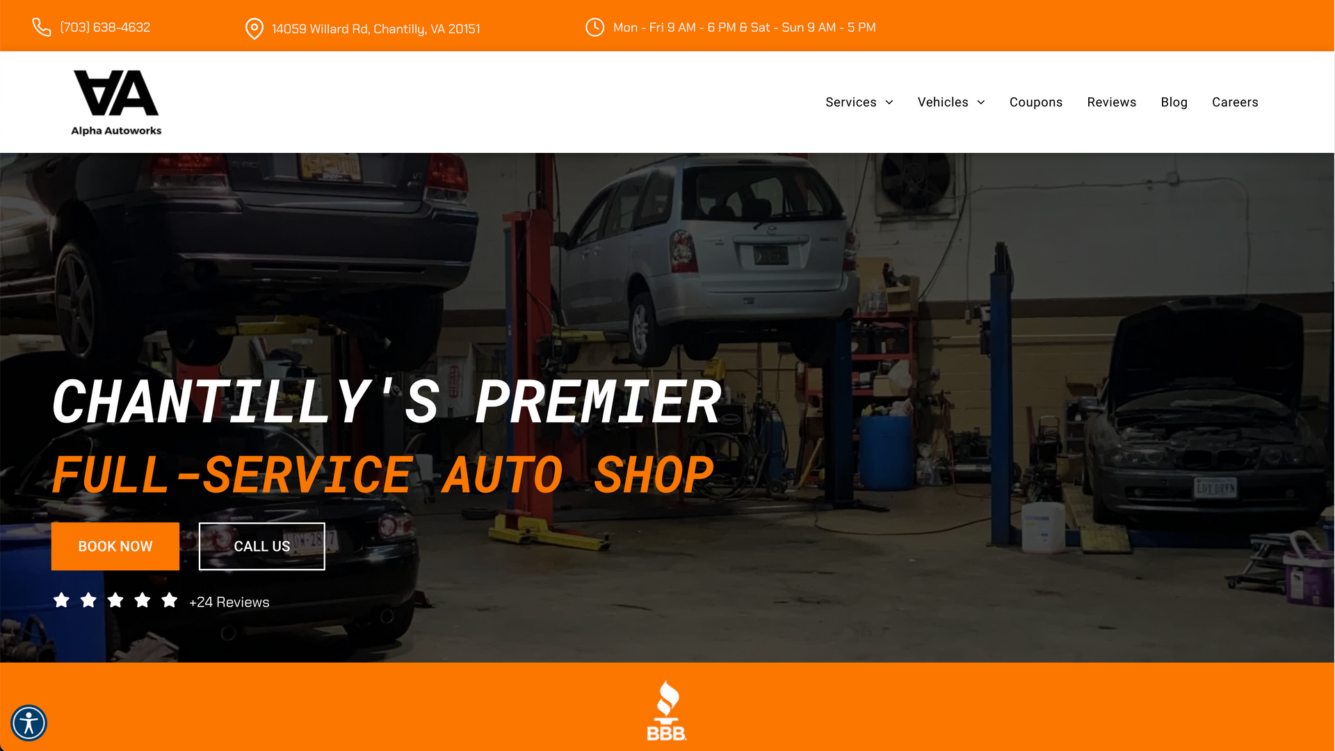 Alpha Autoworks in Chantilly, VA