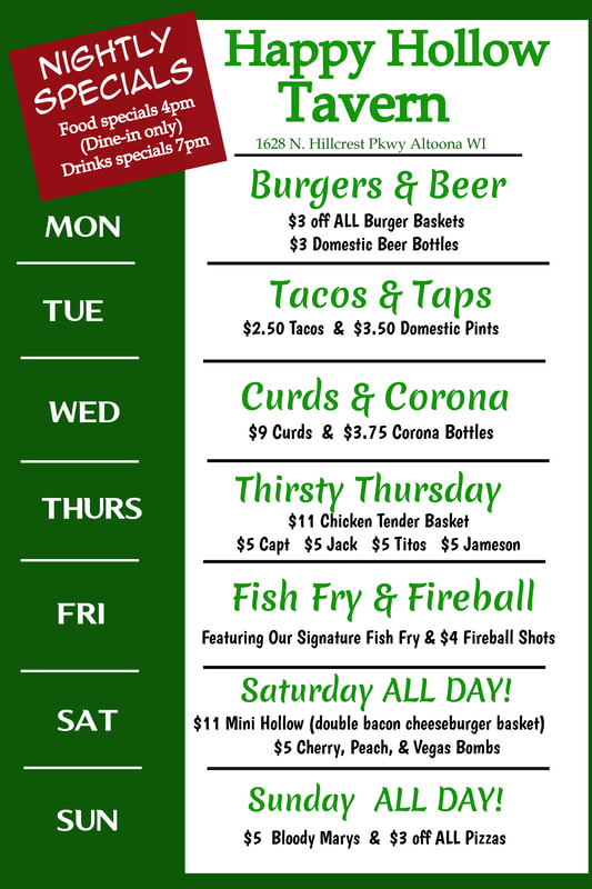 Happy Hollow Tavern in Altoona, WI (2)