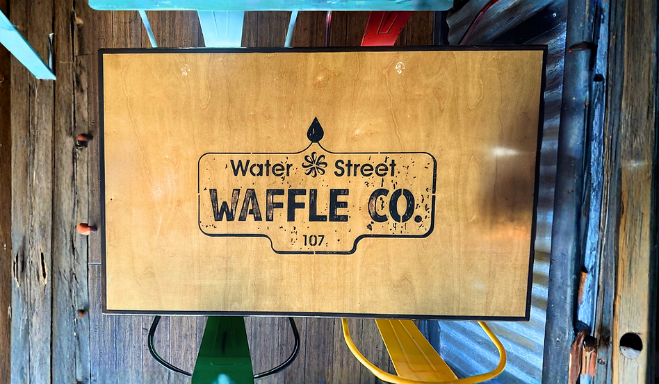Water Street Waffle Co a Local Eatery in Temple, TX