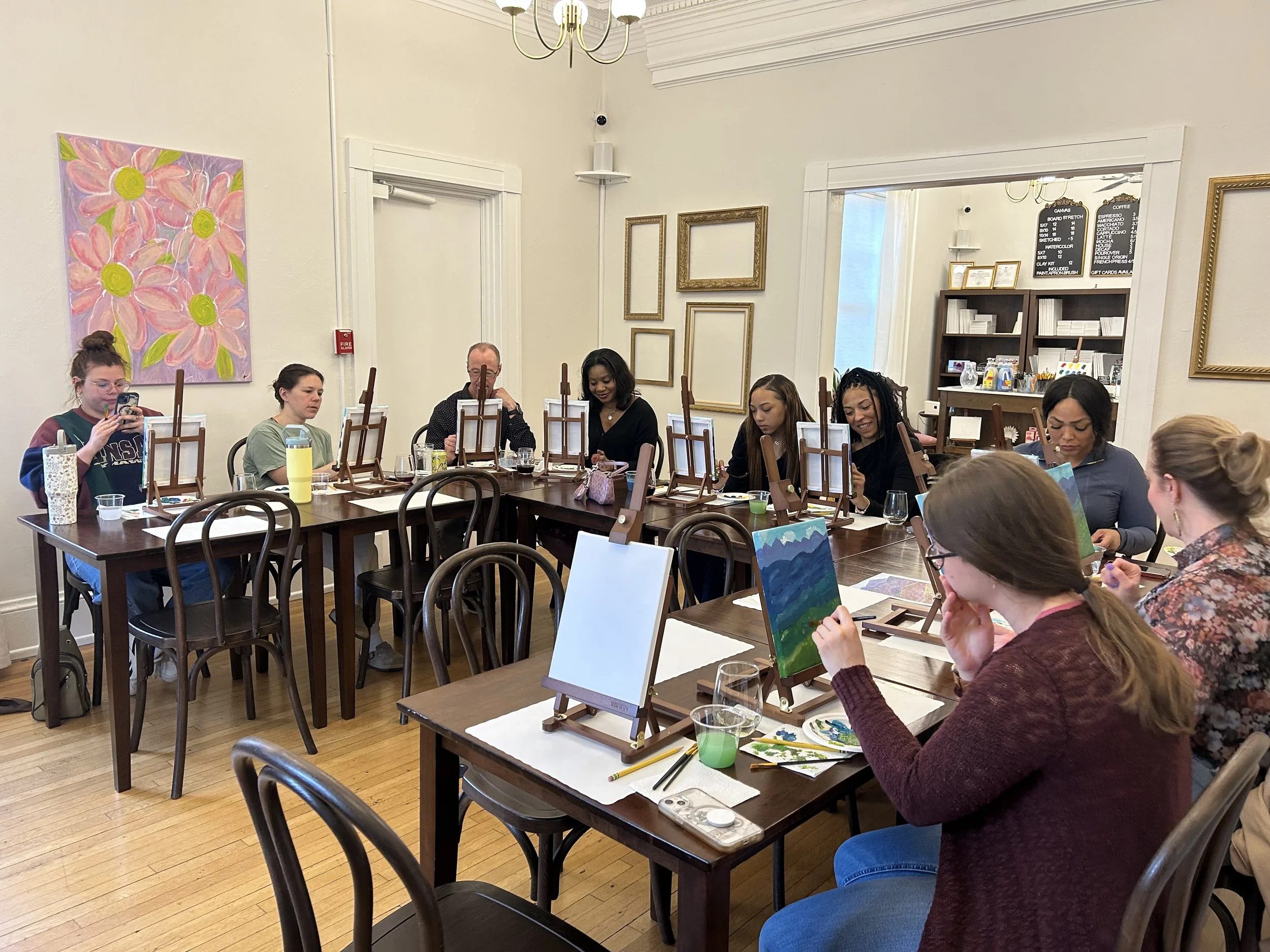 Canvas & Coffee Art Café in Roanoke, VA (3)