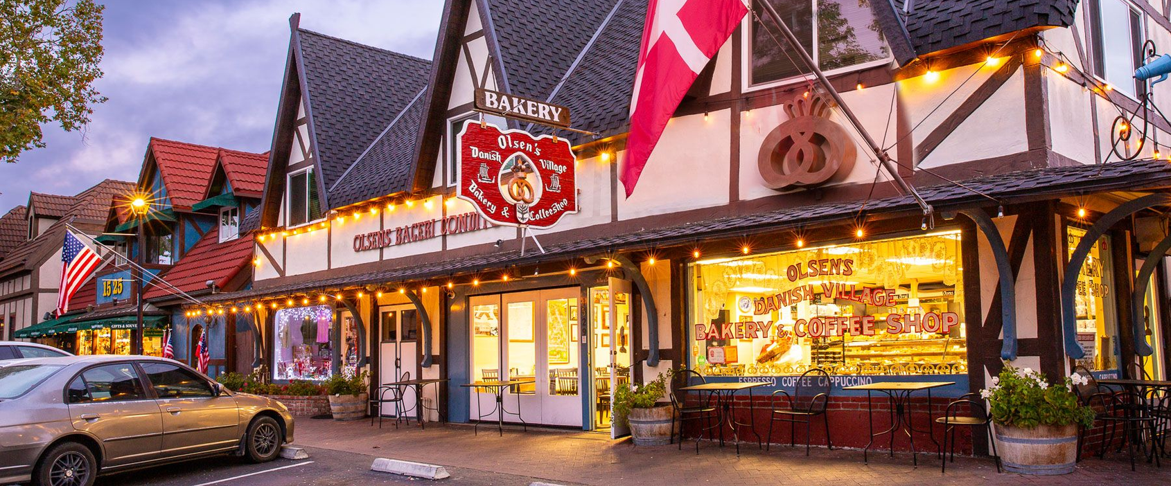 Olsen's Danish Village Bakery in Solvang, CA