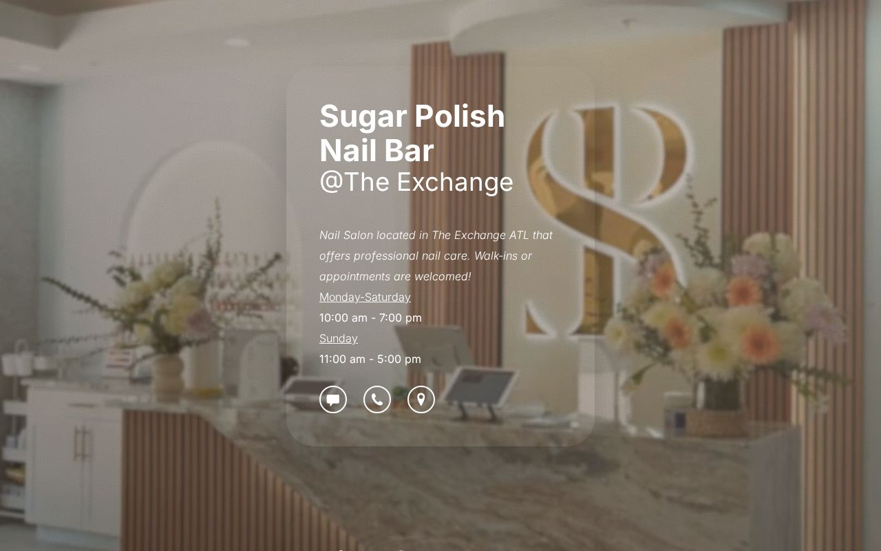 Sugar Polish Nail Bar The Exchange in Atlanta, GA (2)