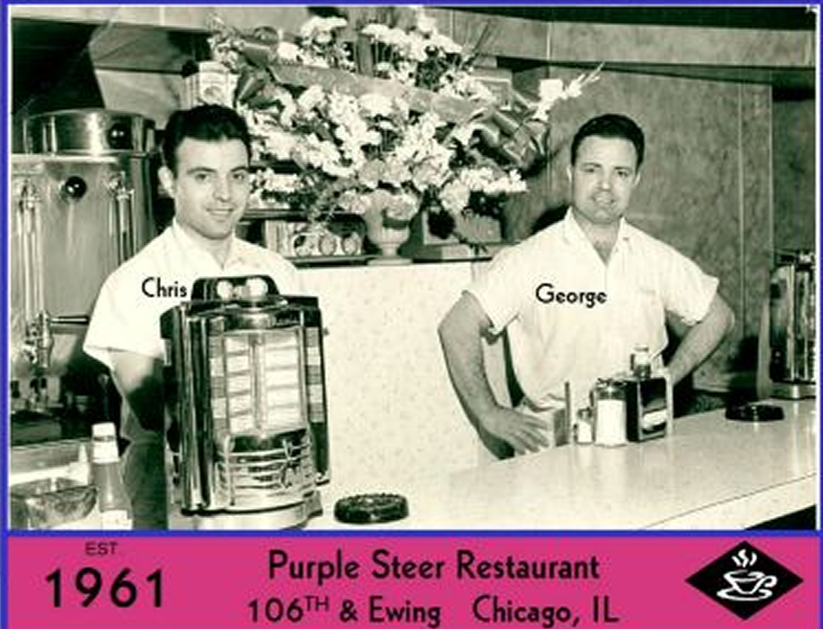 Purple Steer Restaurant in Highland, IN