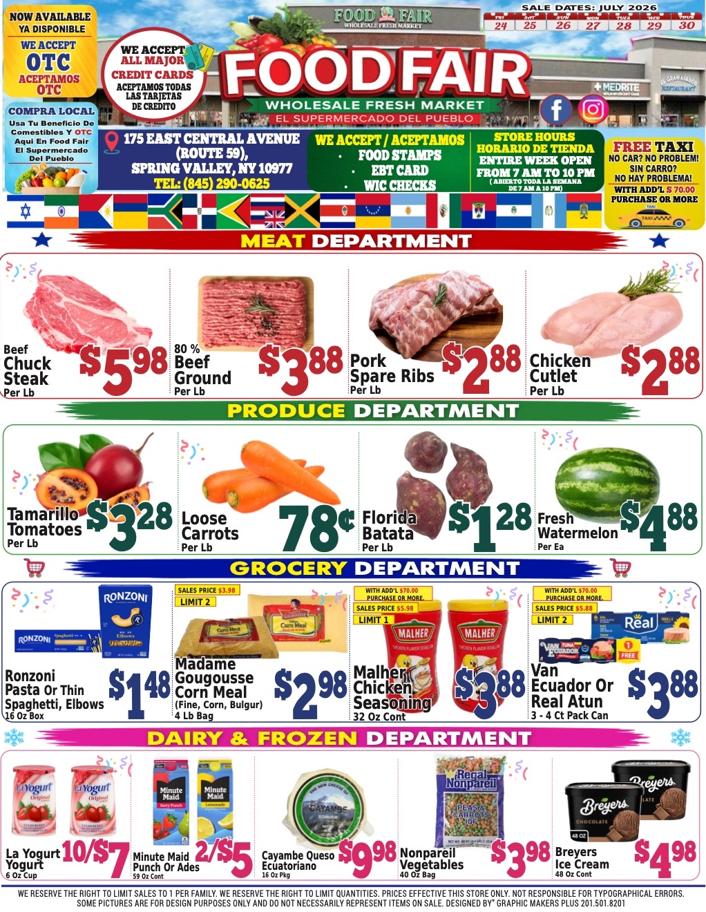 Food Fair Wholesale Fresh Market in Spring Valley, NY