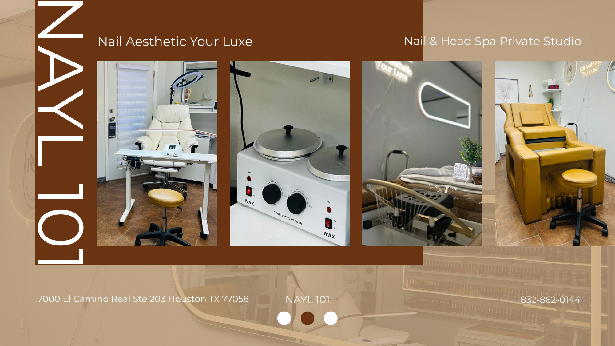 NAYL 101 by Fibi - Nail & Head Spa Private Studio in Webster TX in Houston, TX