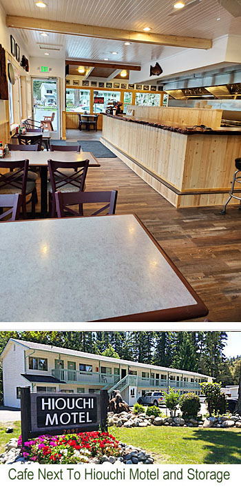 Historic Hiouchi Cafe in Crescent City, CA