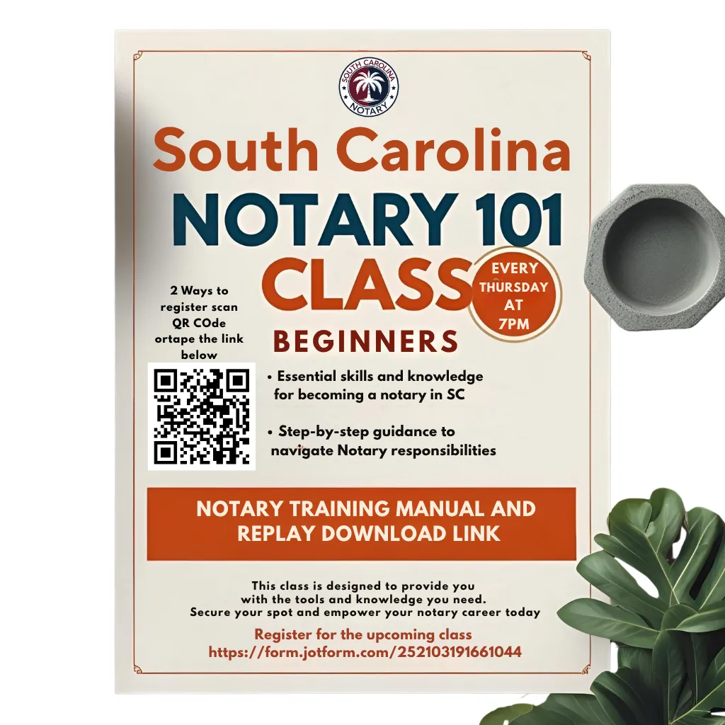 At South Carolina-Notary in Boiling Springs, SC (4)