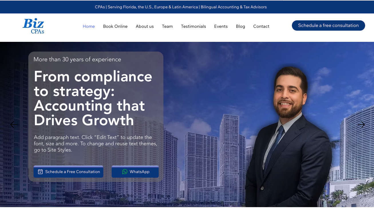 Biz CPAs Accountants and Advisors in Miami, FL