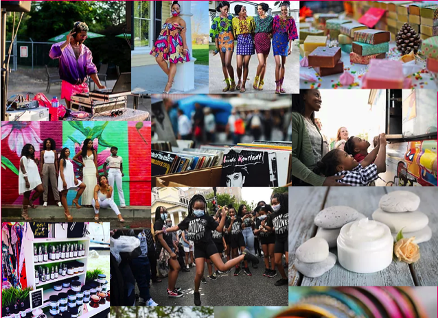 Afro City Marketplace in Los Angeles, CA